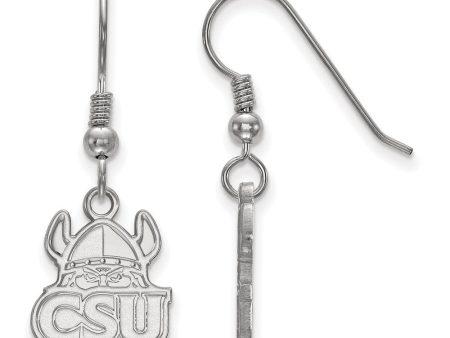 Sterling Silver Cleveland State University Small Dangle Earrings Online