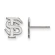 10k White Gold Florida State Univ. XS (Tiny) Post Earrings Online now