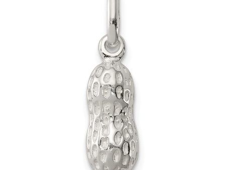 Sterling Silver 3D Peanut Charm Cheap