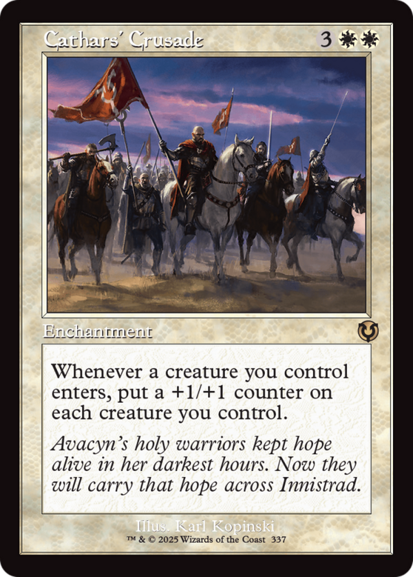 Cathars  Crusade (Retro Frame) [Innistrad Remastered] Online Hot Sale