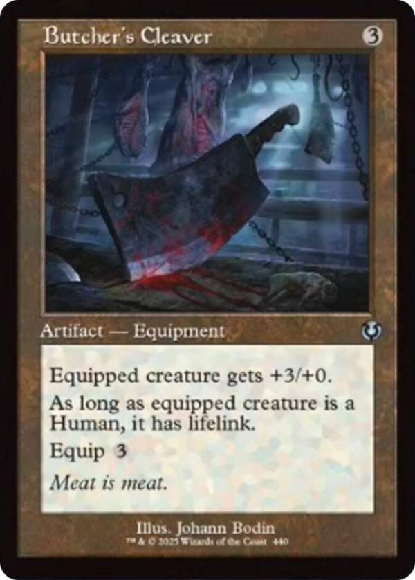 Butcher s Cleaver (Retro Frame) [Innistrad Remastered] Online