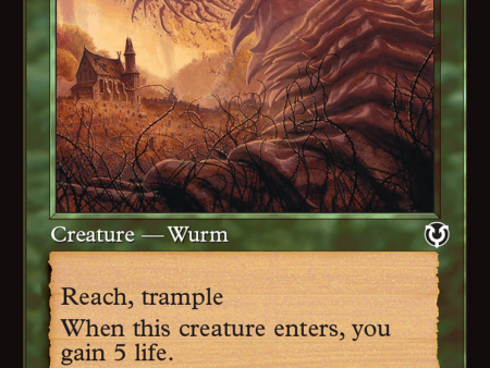 Bramble Wurm (Retro Frame) [Innistrad Remastered] Online