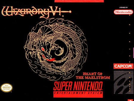 WIZARDRY V: HEART OF THE MAELSTROM  - SNES (W BOX) Hot on Sale