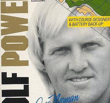 GREG NORMAN S GOLF POWER  - NES (W BOX & MANUAL) For Cheap