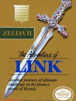 ZELDA II: THE ADVENTURE OF LINK (GREY CA  - NES (W BOX & MANUAL) For Discount