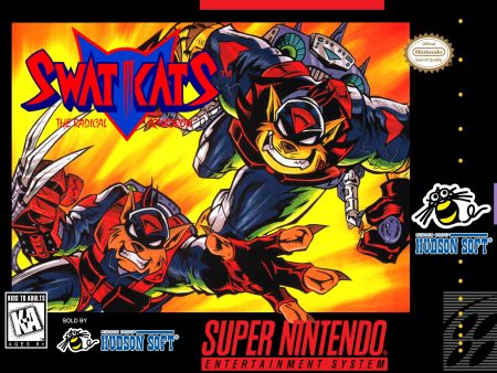 SWAT KATS  - SNES (W BOX & MANUAL) on Sale