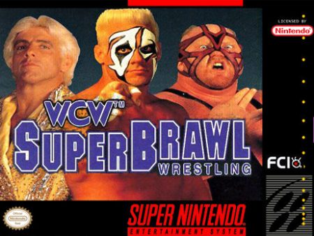 WCW SUPERBRAWL WRESTLING  - SNES (W BOX & MANUAL) on Sale