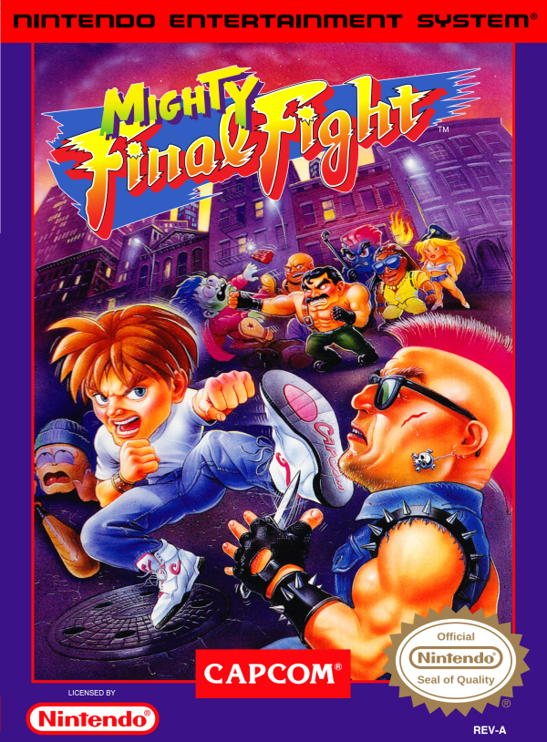 MIGHTY FINAL FIGHT  - NES (W BOX & MANUAL) Online