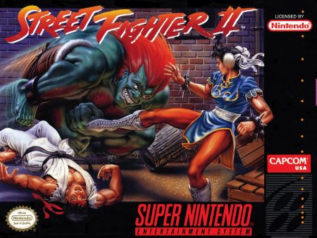 SUPER STREET FIGHTER II  - SNES (W BOX) Online Hot Sale